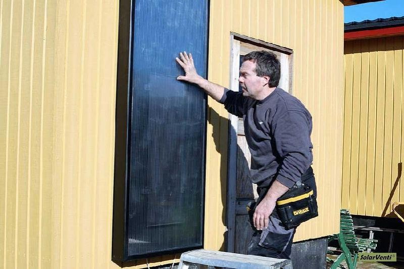 montering av solarventi